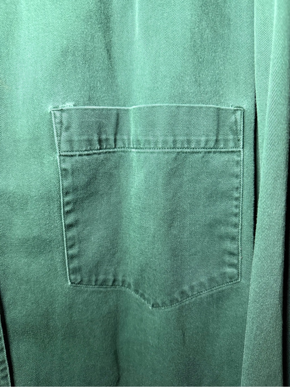 Eddie Bauer Men’s Green Flannel Shirt Button-Down Size XL | Outdoors Classic - Picture 4 of 10